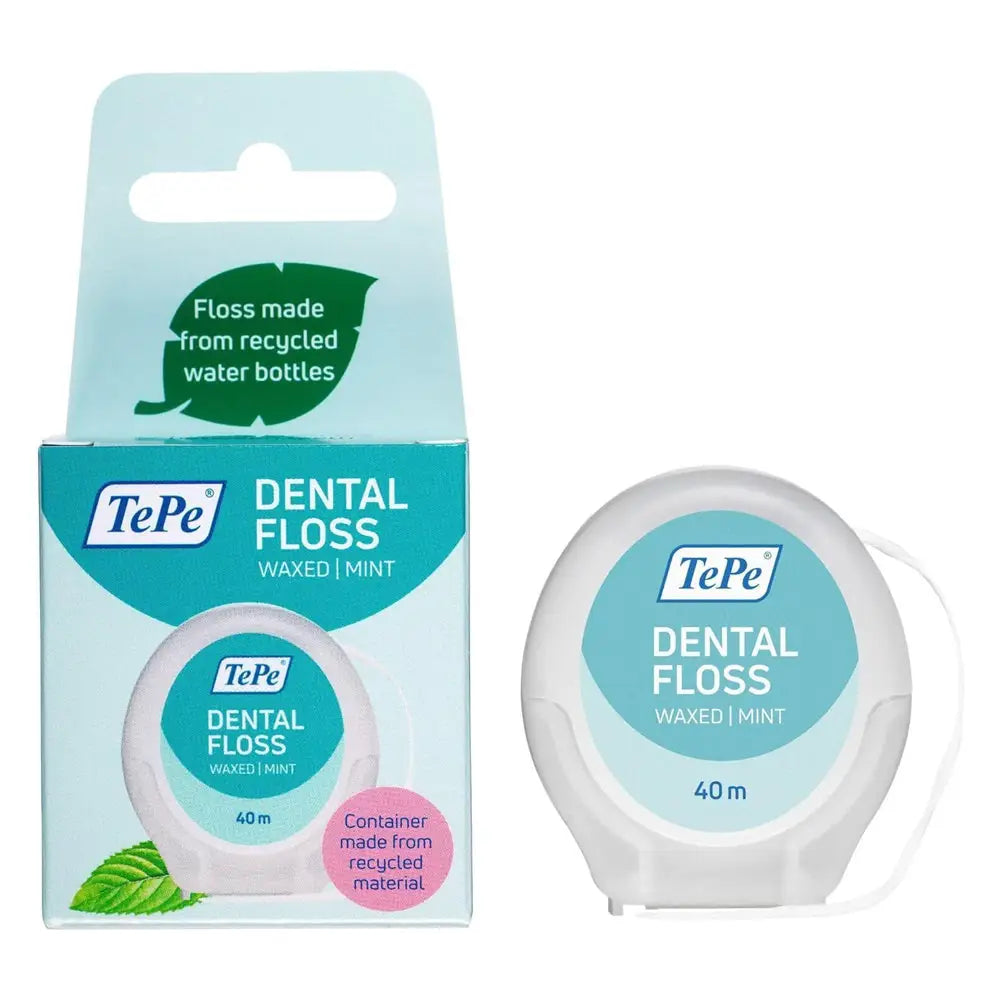 TePe Dental Floss 40m Waxed Mint
