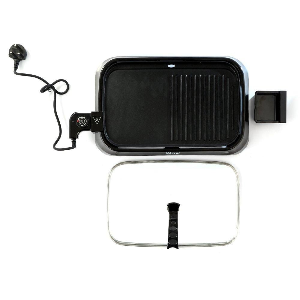 Wansa Electric Grill - 1400 to 1600W (MG-7006)