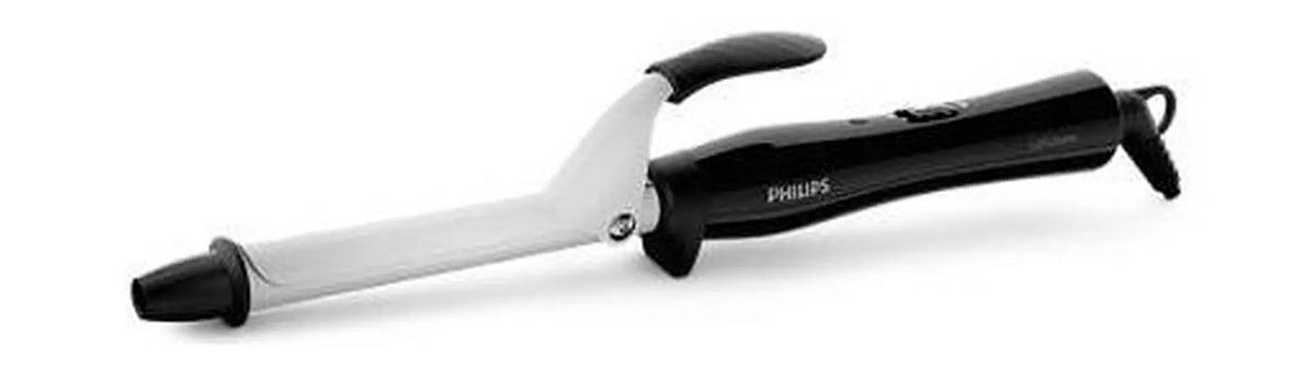 Philips Hair Curler with Heat Protection Technolog, 40W, 16mm Thin Barrel, BHB862/03 - Black/White