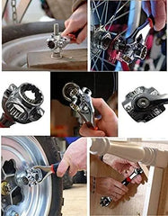 48-in-1 Multifunction Universal Wrench with 360° Rotating Head, Adjustable Socket Spanner Tool, High Torque Steel Ratchet Wrench for Home, Car Repair & Workshop Use