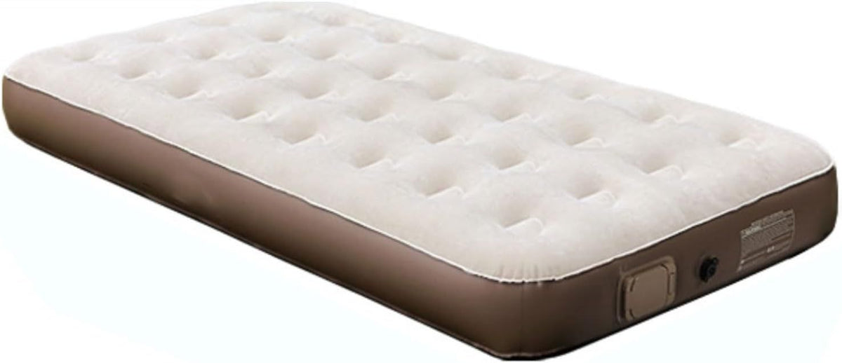 LEEDSOOY Single Size Inflatable Air Bed Mattress with Portable Foldable Sleeping Design