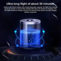 Electric Rechargeable Flying Space Bird Toy with Realistic Flapping Wings for Children and Adults