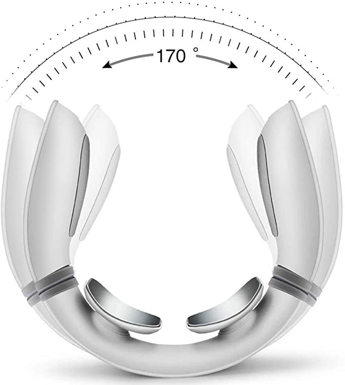 Cordless Portable EMS TENS Neck Massager for Pain Relief