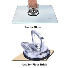Heavy-Duty 50KG Manual Suction Cup for Lifting, Dent Repair, Tiles, Mirrors, and Object Movement