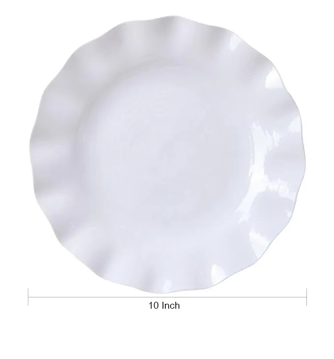 Opal Luxurious 12-Piece Glassware Dessert Plates Set