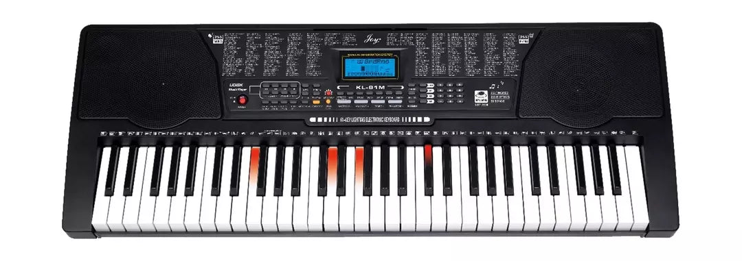 Wansa 61 Keys Musical Keyboard, KL-91M - Black
