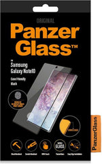 PanzerGlass Case Friendly Ultra-Clear Tempered Glass Screen Protector for Samsung Galaxy Note 10 with 9H Hardness, Edge-to-Edge Protection and Black Frame