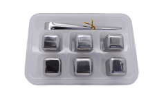 Quick-Freezing Stainless Steel Ice Cubes Set