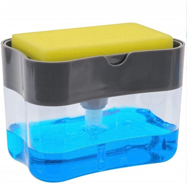 Dishwash Liquid Dispenser Pump & Sponge Holder