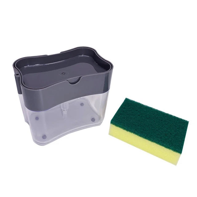 Dishwash Liquid Dispenser Pump & Sponge Holder