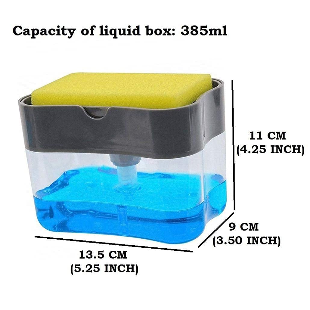 Dishwash Liquid Dispenser Pump & Sponge Holder