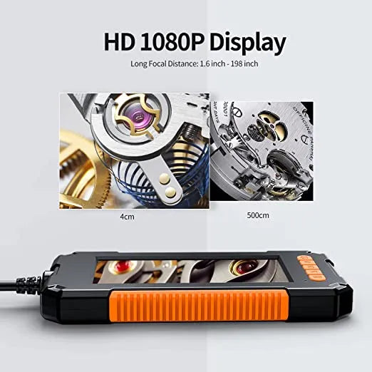 Industrial Endoscope Inspection Camera with 8mm Lens & 4.3â Screen & 10mtr Cable