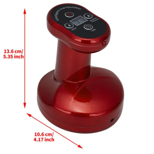 Portable Gua Sha Suction Cupping Scraping Massager with Heating - Rechargeable (Assorted Colors)