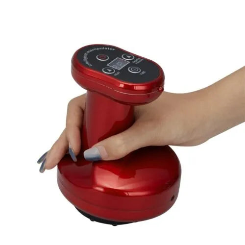 Portable Gua Sha Suction Cupping Scraping Massager with Heating - Rechargeable (Assorted Colors)