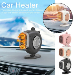 2-in-1 Mini Car Heater & Windshield Defroster - Assorted Colors