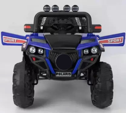 Ride On Electric Jeep Toy Car for Kids with Remote Control and LED Lights & Music System - Battery Operated