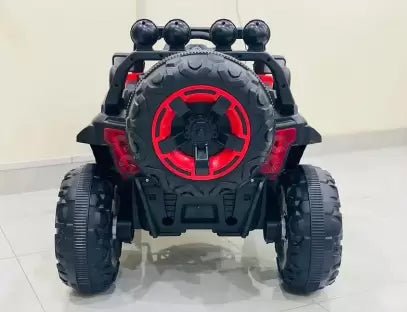 Ride On Electric Jeep Toy Car for Kids with Remote Control and LED Lights & Music System - Battery Operated