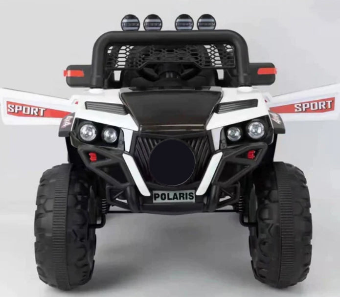 Ride On Electric Jeep Toy Car for Kids with Remote Control and LED Lights & Music System - Battery Operated