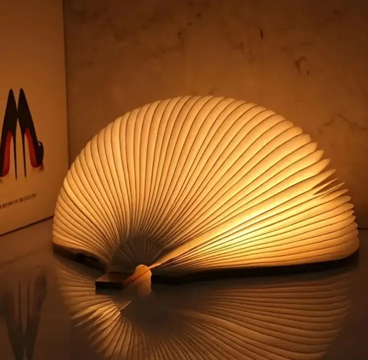 Decorative Hot Air Balloon Wood Lamp - Portable Color-Changing Lantern