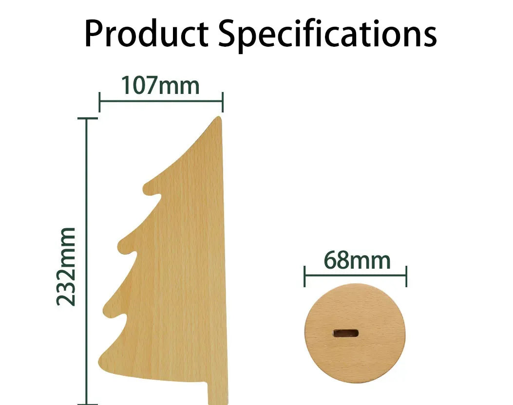 Decorative LED Tree Table Lamp Latern - Rechargeable Night Light