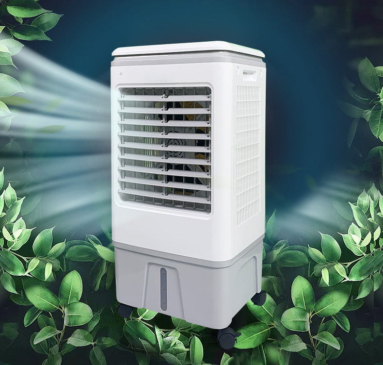 30L Evaporative Air Cooler with Three-Speed Control & Moving Wheels - 115W
