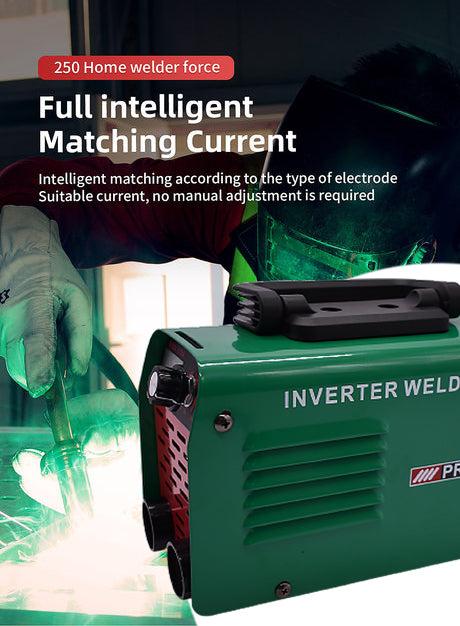 Advanced 250A 6.1KVA IP21S Inverter Welding Machine - Compact Design