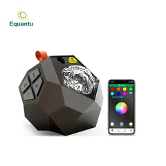 Portable Galaxy Projection Lamp Quran Bluetooth Speaker with Multicolor Lighting & Remote