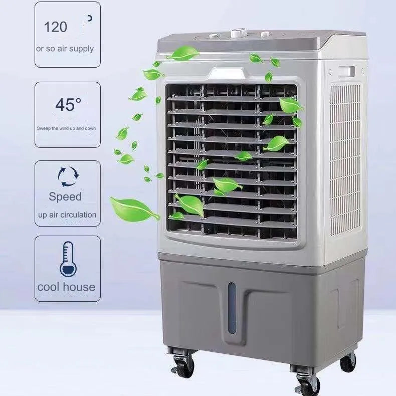 35L Air Cooler with Triple-Speed Adjustable Fan and 5000m³/h Airflow