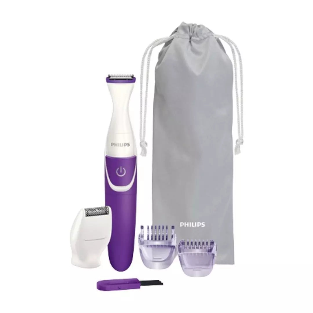 Philips Showerproof Bikini Trimmer, BRT383/15 - White
