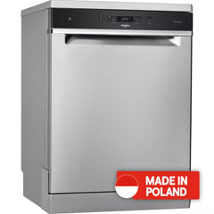 Whirlpool 8 Programs 14 Settings Free Standing Dishwasher (WFC 3C33 PF X UK)