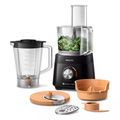 Philips Viva Food Processor, 750W, 1.5L, HR7302/90 - Black