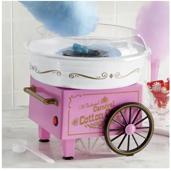 Cotton Candy Maker with a Fancy Carrying Cart