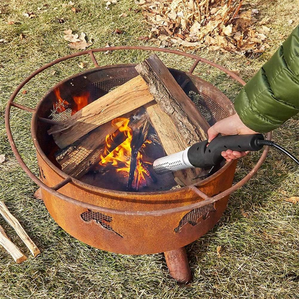 Electric Hot Air Blowing Charcoal Lighter for Barbecue Grilling for Rapid Fire Lighting