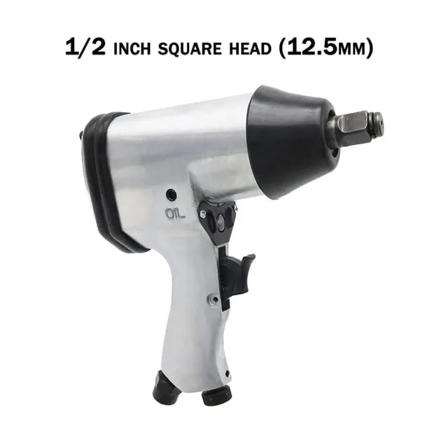 Pneumatic Air Impact Wrench Tool 1/2 Inch With Complete Kit