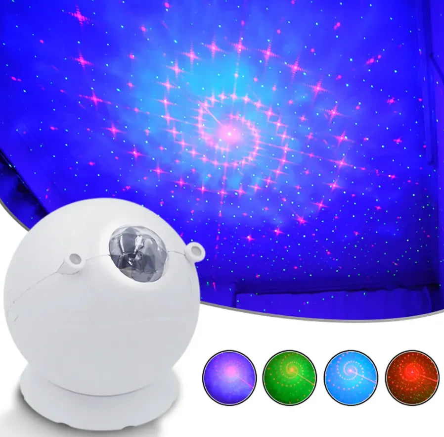 Cool Basketball Starry Sky Projection Night Lamp - Rechargeable