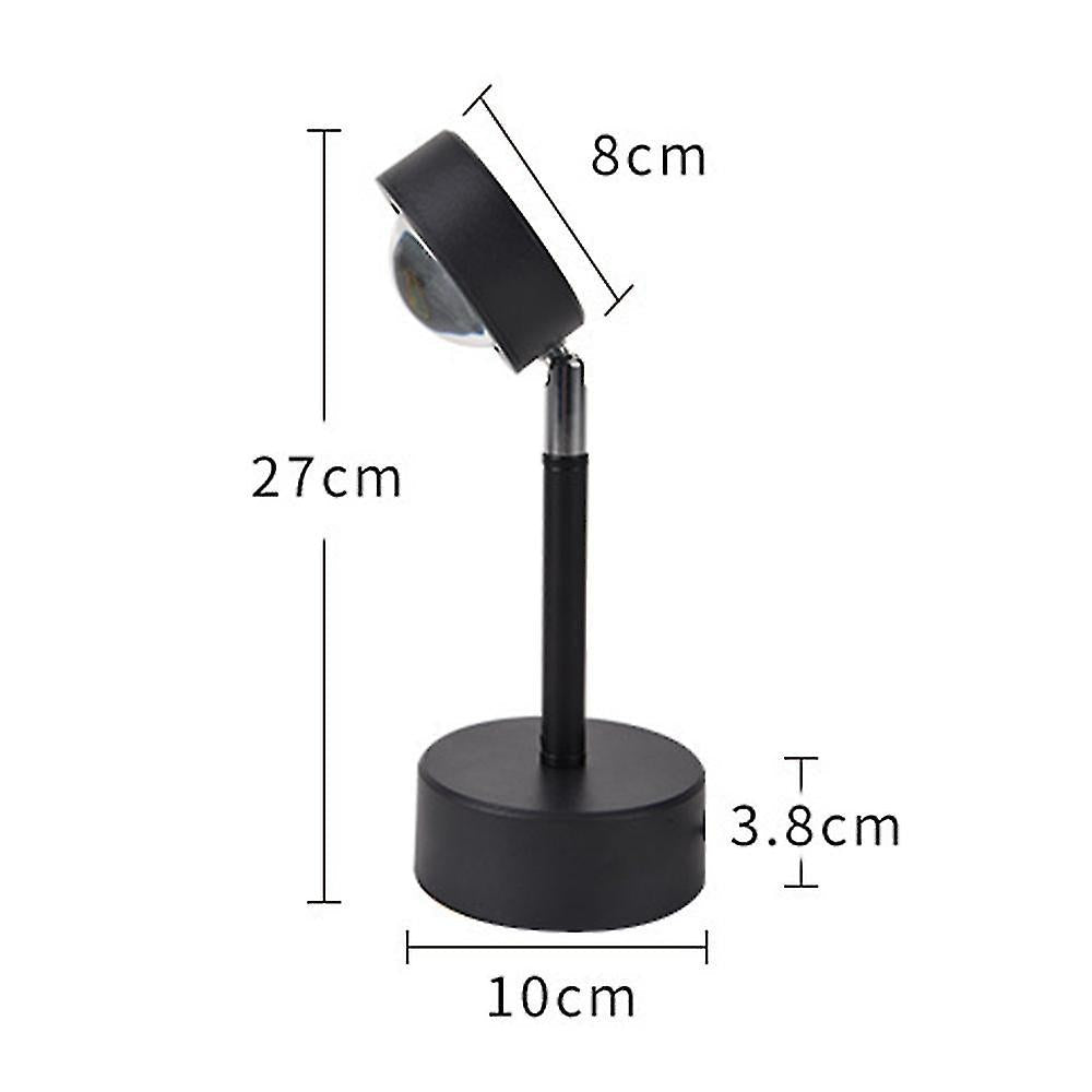 360° Rotatable LED Sunset Projection Lamp for Ambiance