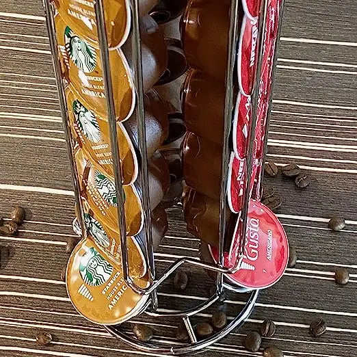 18 Pieces Dolce Gusto Coffee Pod Capsules Holder Stand - Sleek Capsule Storage Rack