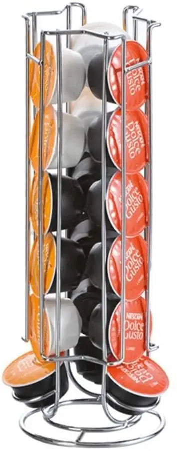 18 Pieces Dolce Gusto Coffee Pod Capsules Holder Stand - Sleek Capsule Storage Rack