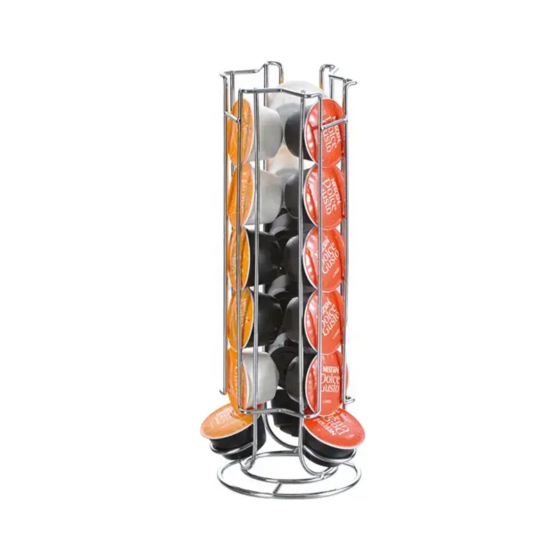 18 Pieces Dolce Gusto Coffee Pod Capsules Holder Stand - Sleek Capsule Storage Rack