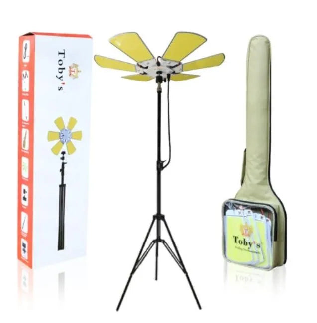 Toby's Outdoor Multi-Function Camping Lantern with Tripod Stand and Remote Control