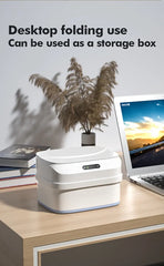 Smart Sensor Folding Trash Can with Induction Opening - 8L - Assorted Colors