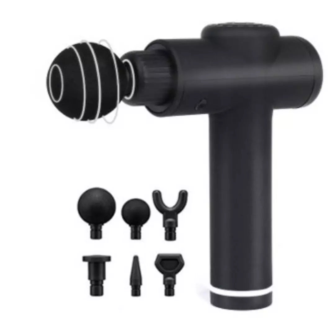 Wansa Handheld Gun Massager, TD-001-MG-1 - Black