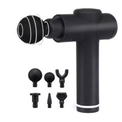 Wansa Handheld Gun Massager, TD-001-MG-1 - Black