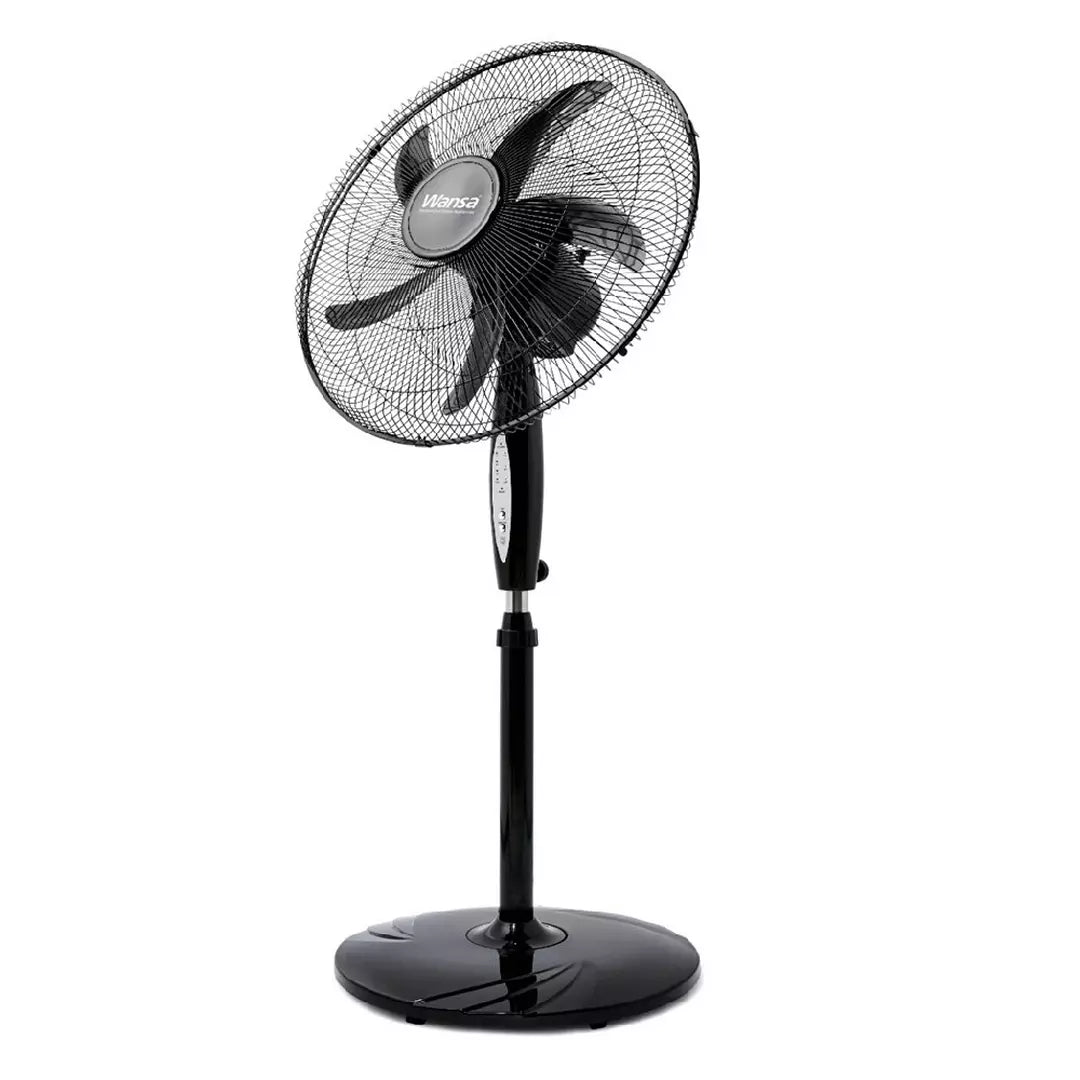 Wansa Stand Fan, 18inch, 55 Watt, TX-1808BR - Black