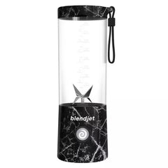 Blendjet V2 Portable Blender 16oz, Smoothie Maker, Fruit Blender, BPA-Free, 475ml, 200W, Sports Bottle, USB-C Rechargeable - Black Marble