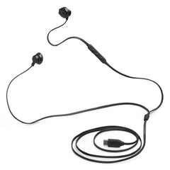 JBL Tune 305 USB-C Wired In-Ear Earphones, JBLT305CBLK – Black
