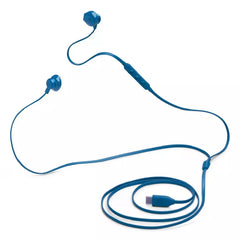 JBL Tune 305 USB-C Wired In-Ear Earphones, JBLT305CBLU – Blue