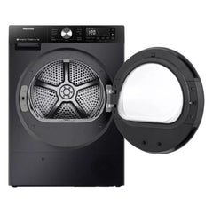 Hisense Heat Pump Dryer, 9kg Capacity,Wifi connectlife app, DH3S902BT - Grey