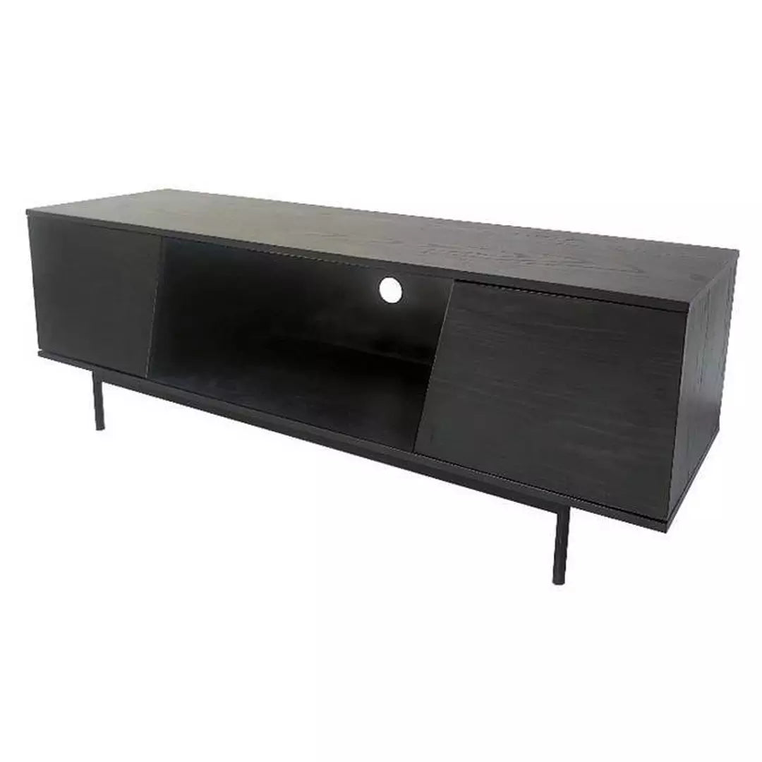 Wansa TV Stand, Up to 55-inch, 50Kg Loading Capacity, KS0218 – Black