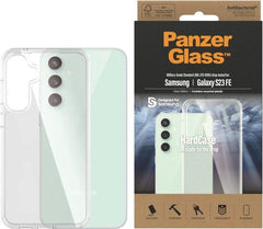 PanzerGlass Clear Hard Case for Samsung Galaxy S23 FE with 3X Military Grade Drop Protection, Antibacterial Coating & Recycled Frame Design